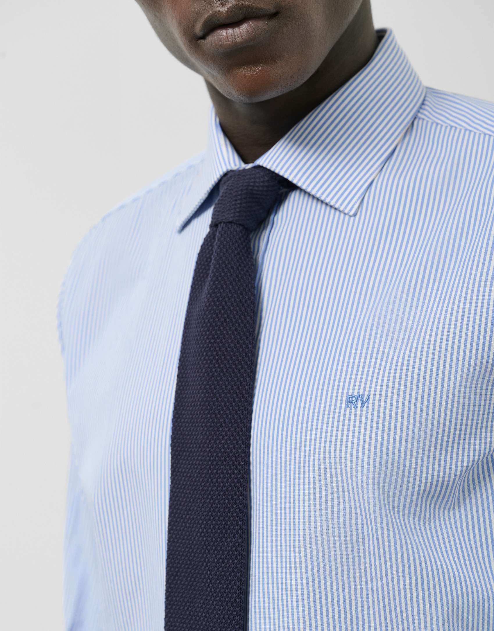 Camisa sport regular raya candela azul ... | Roberto Verino