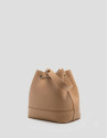 Bolso de mano Valentina Bucket piel cámel | Roberto Verino