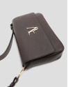 Bolso bandolera Valentina piel marrón - Mujer | Roberto Verino