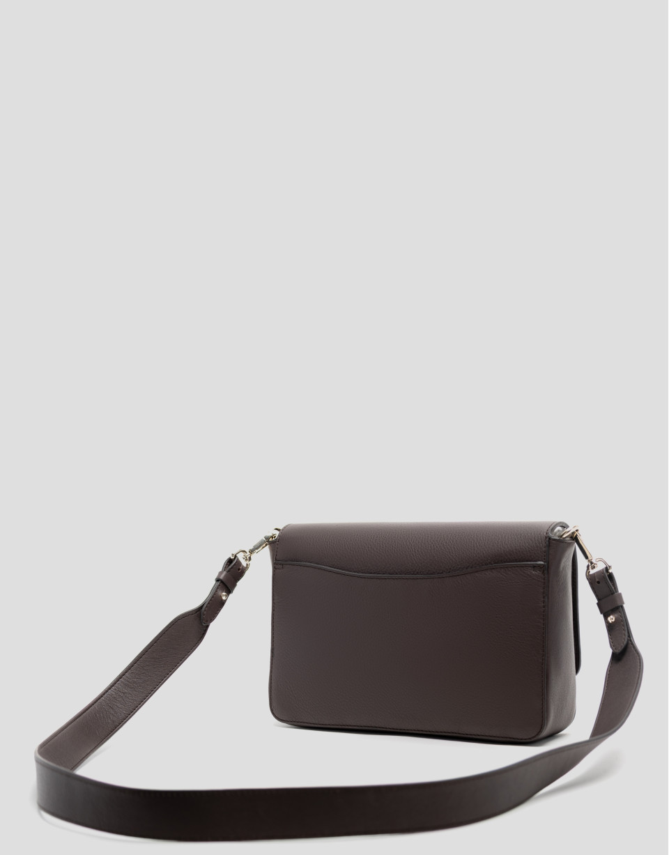 Bolso bandolera Valentina piel marrón - Mujer | Roberto Verino