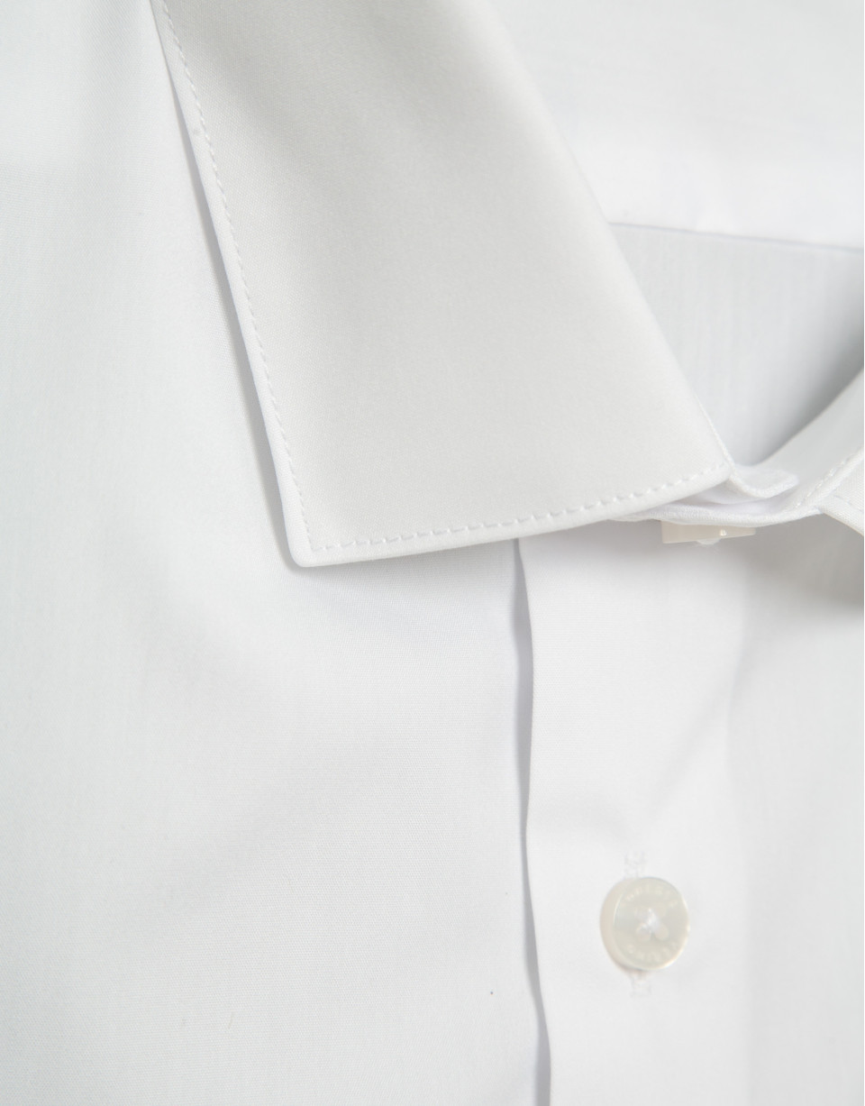 Camisa vestir lisa blanca - Hombre - PV2025 | Roberto Verino