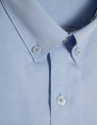 Regular fit light blue Oxford shirt - Man | Roberto Verino