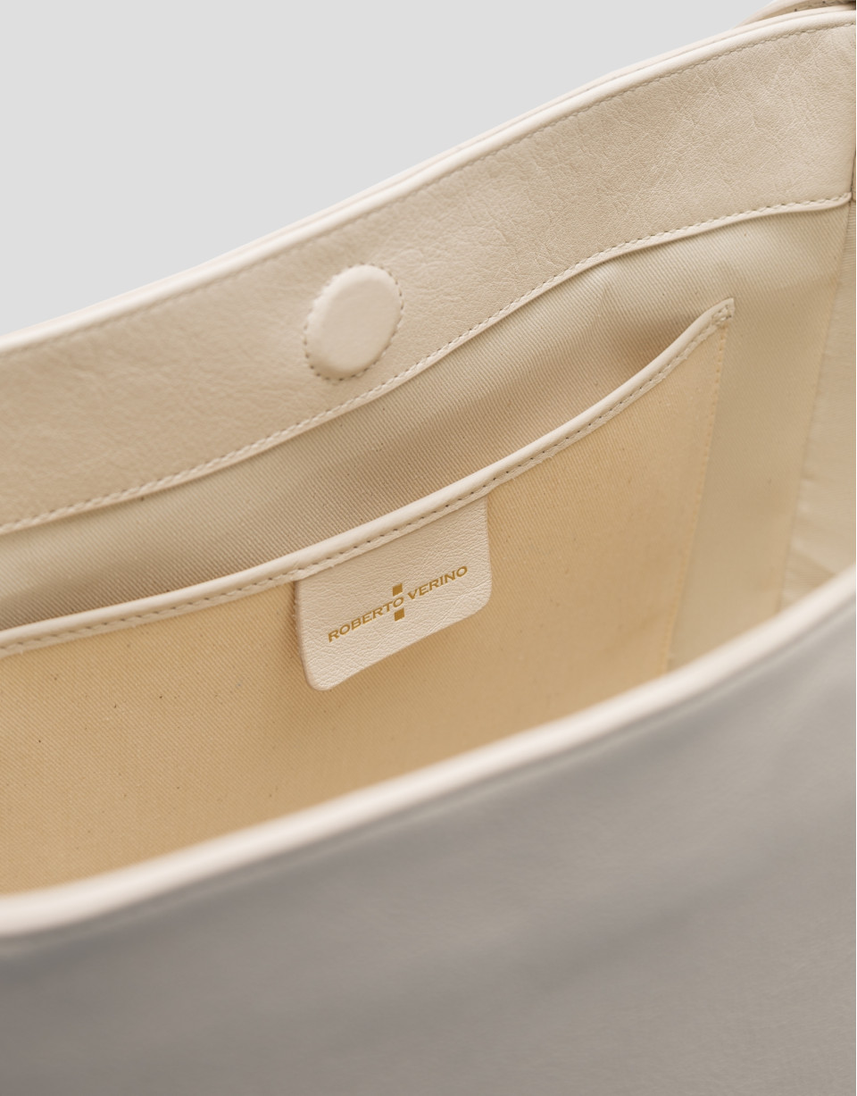 Bolso de hombro Valentina Hobo piel crudo | Roberto Verino