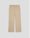 Pantalón recto beige vigoré - Mujer - PV2025 | Roberto Verino