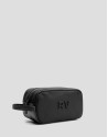 Mim men's black nylon toiletries bag - Man | Roberto Verino
