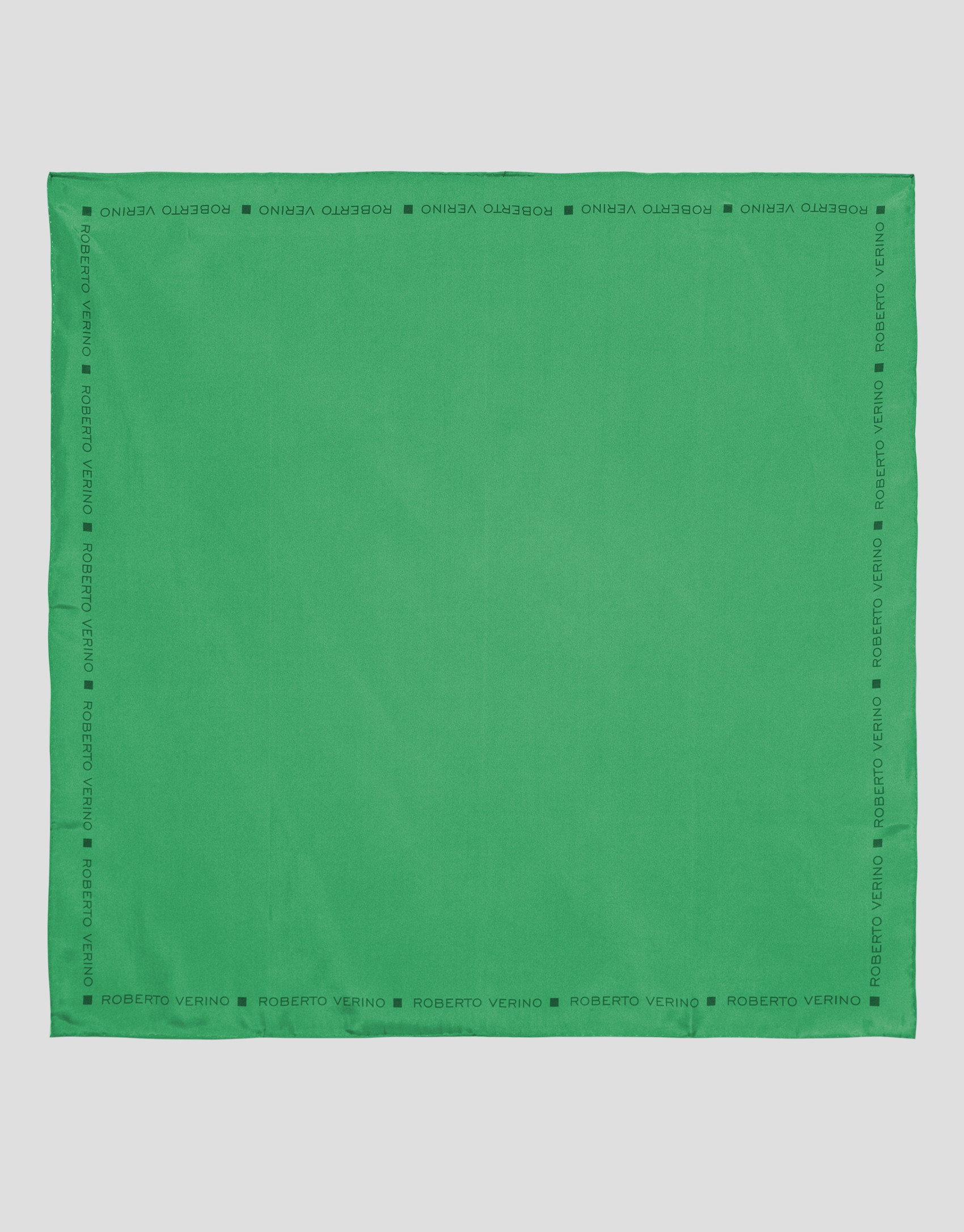 Pañuelo seda verde marco Roberto Verino