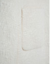Chaqueta corta jacquard flocado crudo - Mujer | Roberto Verino