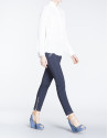White long sleeve shirt with front pockets