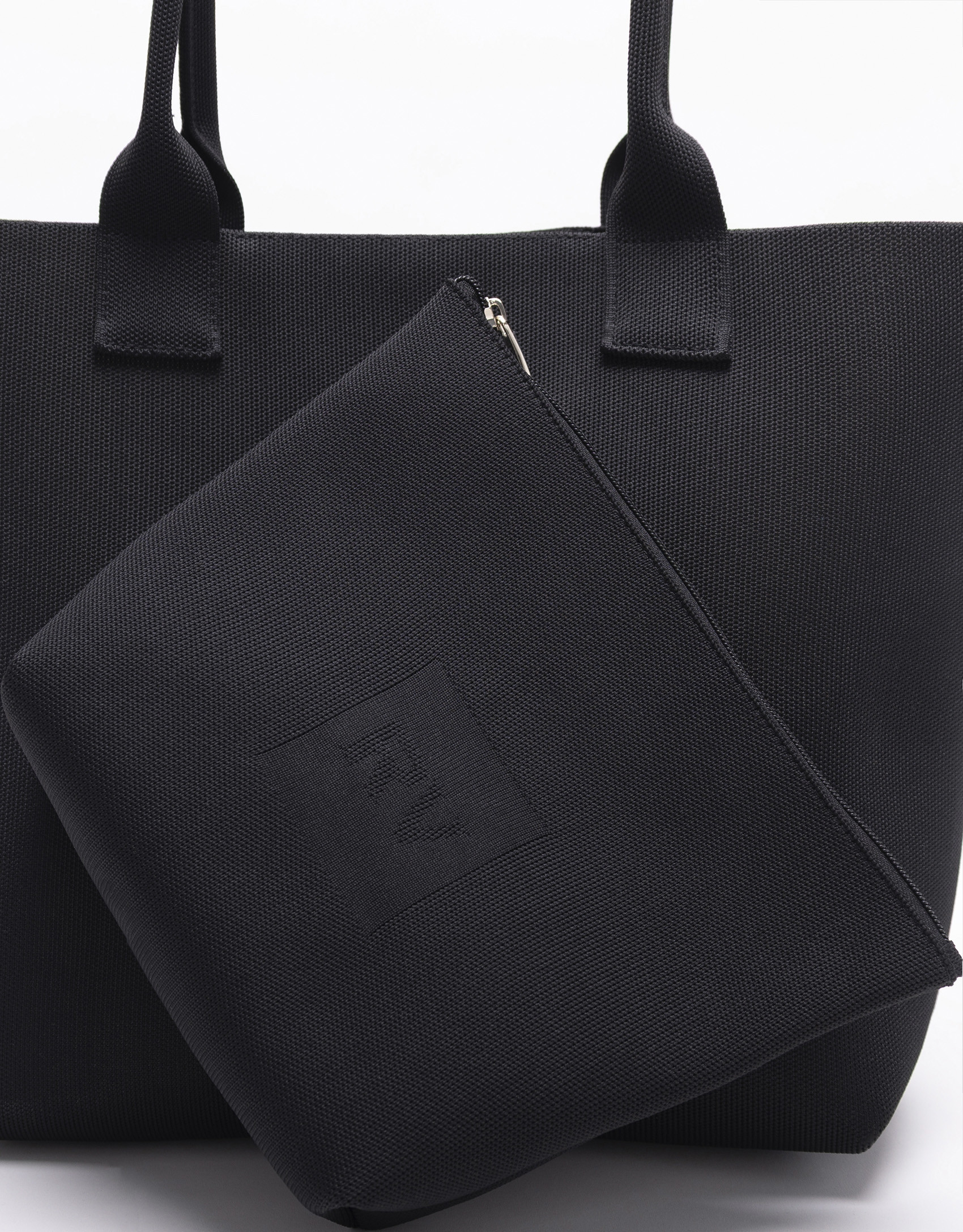 Bolso maxi shopper Kendall punto negro - Mujer | Roberto Verino