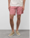 Bañador estampado geométrico rojo - Hombre | Roberto Verino