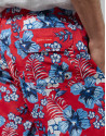 Red and blue floral print swimsuit - Man | Roberto Verino