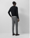 Black wool sweater with V-neck - Man - SS2025 | Roberto Verino