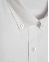 Slim white linen sport shirt - Man - SS2025 | Roberto Verino