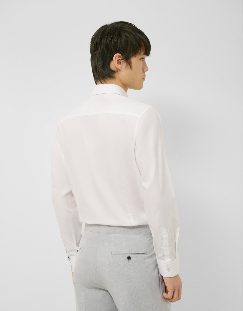 Camisa sport regular oxford blanco óptico | Roberto Verino