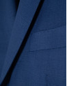 Traje half canvas slim fit microestructura azul | Roberto Verino