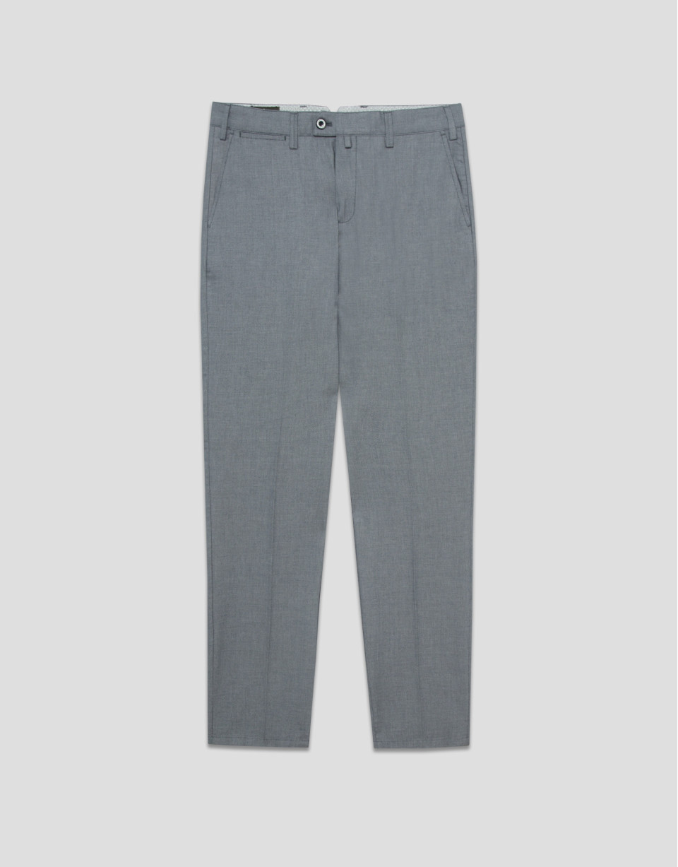 Pantalón chino ojo de perdiz color marino | Roberto Verino