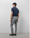 Pantalón chino ojo de perdiz color marino | Roberto Verino