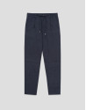 Pantalón pinzas lino azul - Hombre - PV2025 | Roberto Verino
