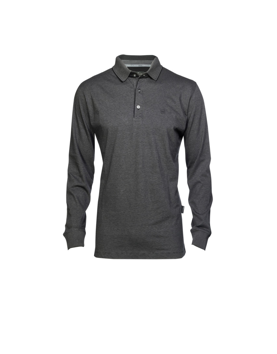 Polo jersey a rayas