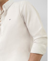 Camisa sport regular estructura blanca - Hombre | Roberto Verino
