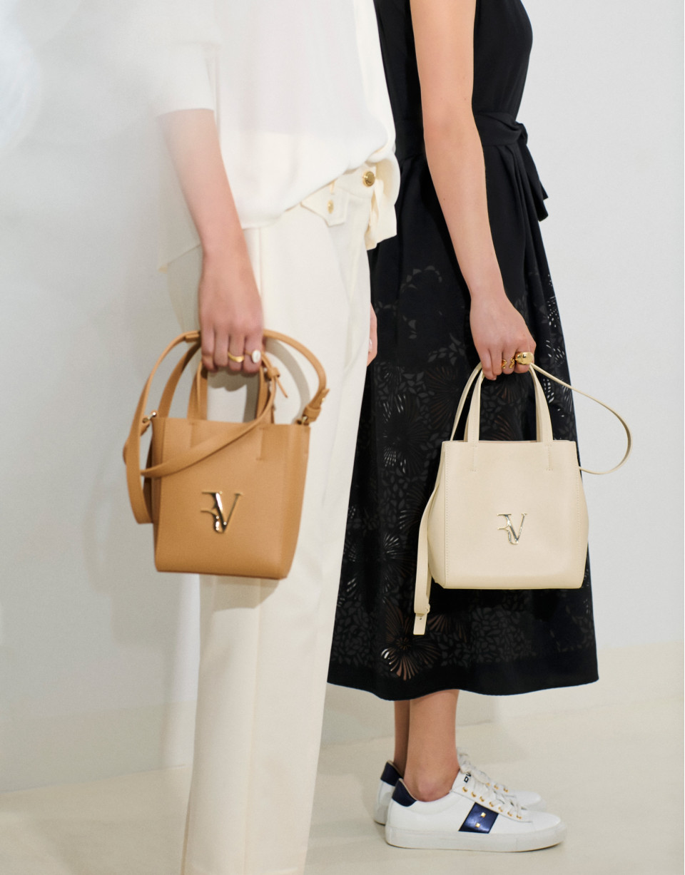 Bolso Bruna Tote Midi piel crudo - Mujer | Roberto Verino