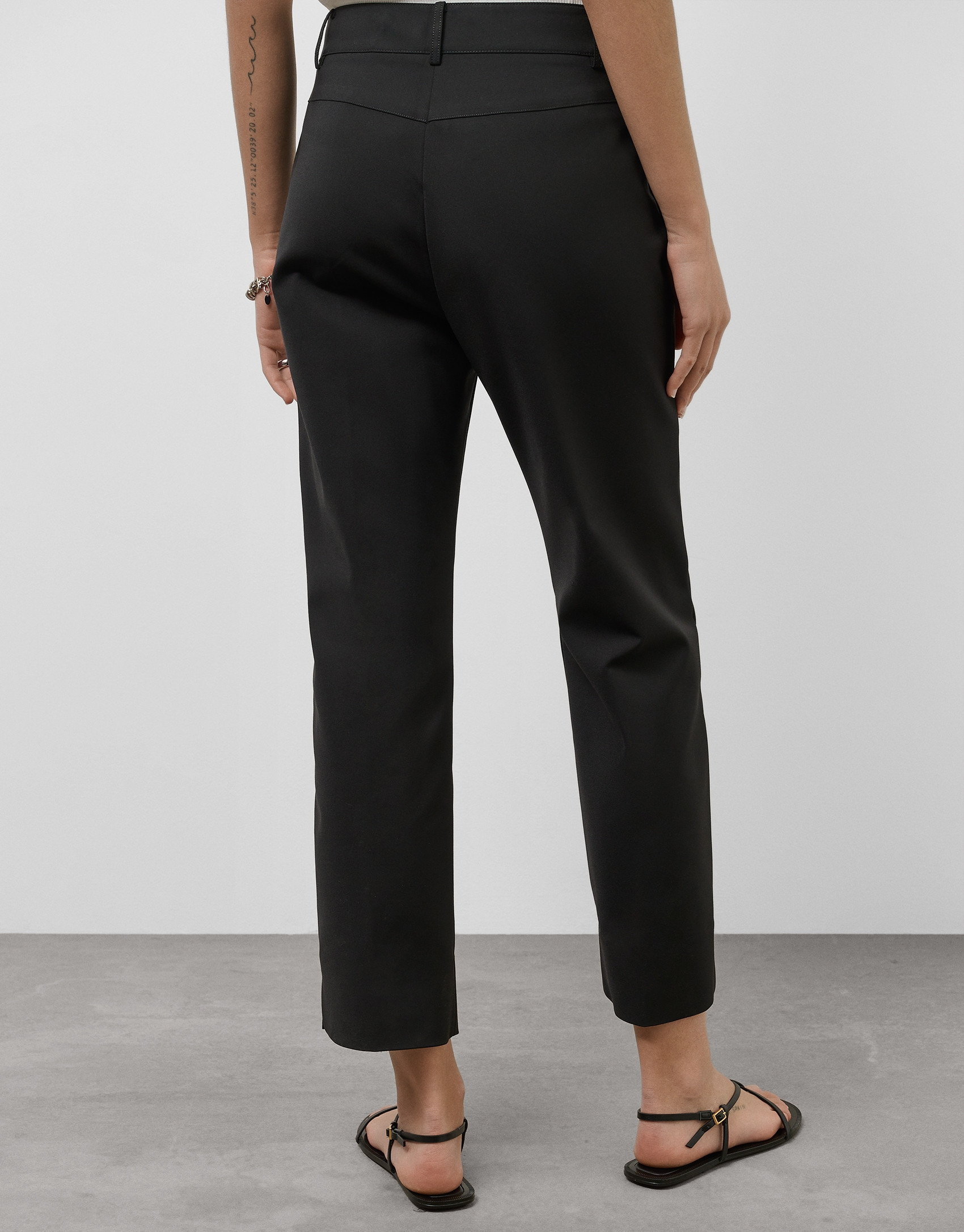 Black skinny pants - Woman - SS2025 | Roberto Verino