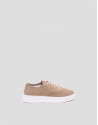 Mink split leather trainers - Man - SS2025 | Roberto Verino