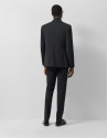 Traje half canvas slim fit liso negro - Hombre | Roberto Verino