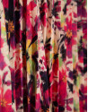 Falda midi plisada crepe georgette estampado ... | Roberto Verino