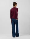 Wide-legged blue jeans - Woman - AW2025 | Roberto Verino