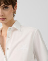 Camisa corte masculino algodón blanco - Mujer | Roberto Verino