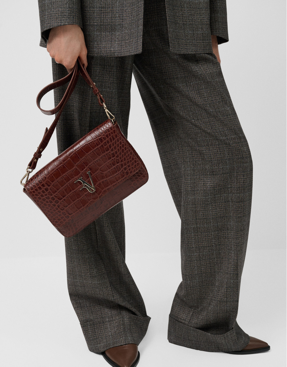 Pantalón pinzas corte masculino cuadro gales... | Roberto Verino