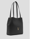 Bolso Bruna Tote Maxi piel gris - Mujer | Roberto Verino