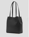 Bruna Tote Maxi bag in grey leather - Woman | Roberto Verino