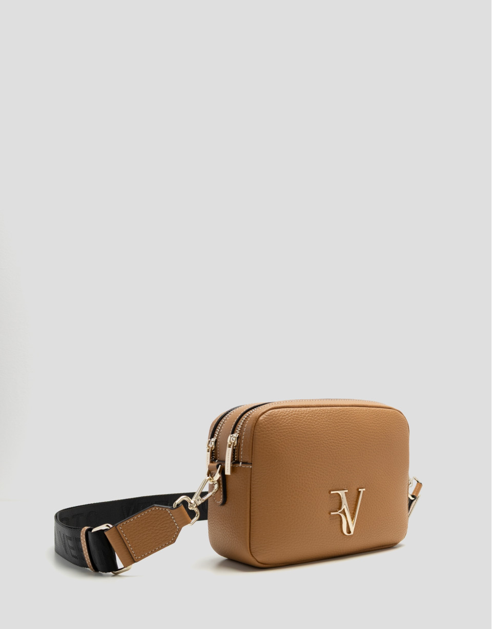 Bolso bandolera Thais piel cámel - Regalos | Roberto Verino
