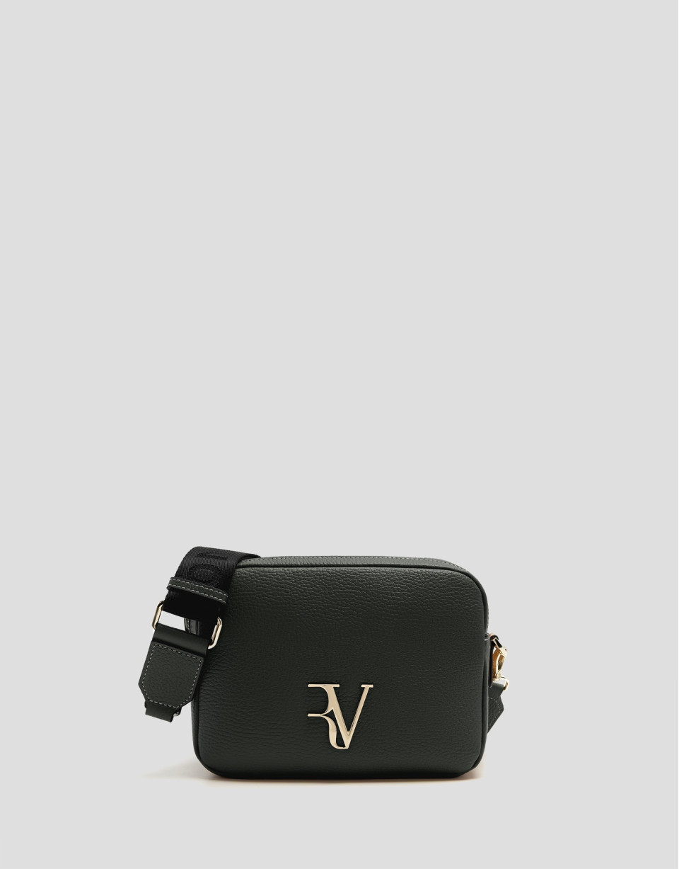 Bolso bandolera Thais piel verde - Mujer | Roberto Verino