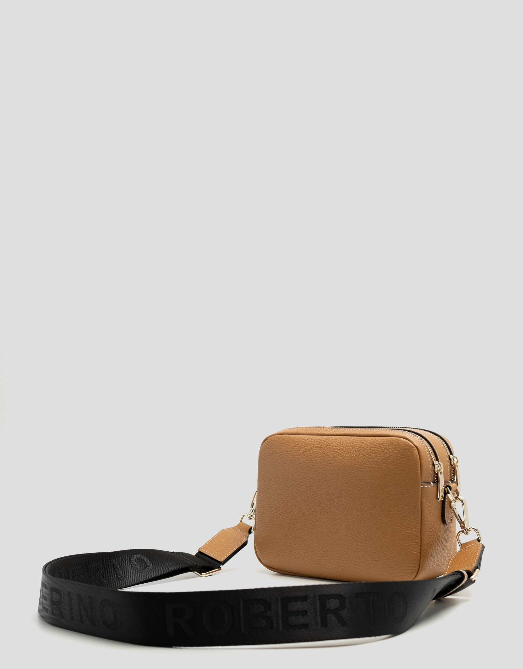 Bolso bandolera Thais piel cámel - Regalos | Roberto Verino
