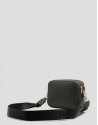 Thais green leather shoulder bag - Woman | Roberto Verino