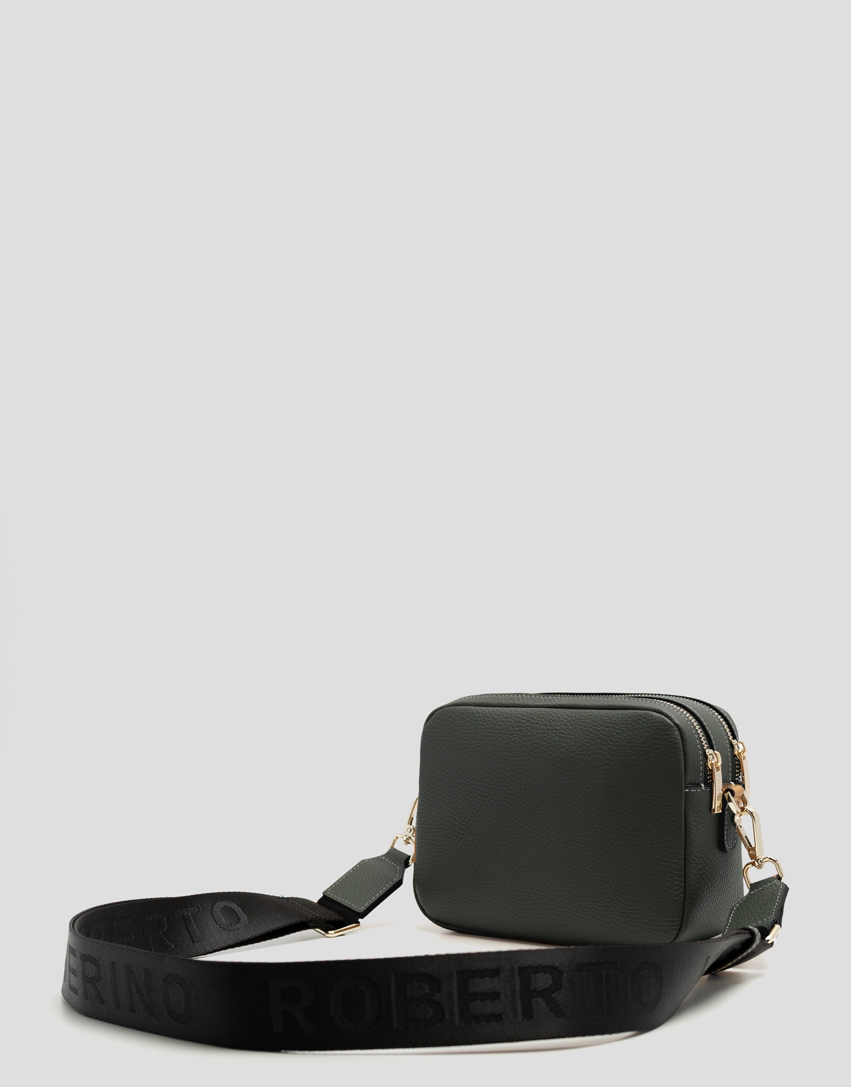 Bolso bandolera Thais piel verde - Mujer | Roberto Verino