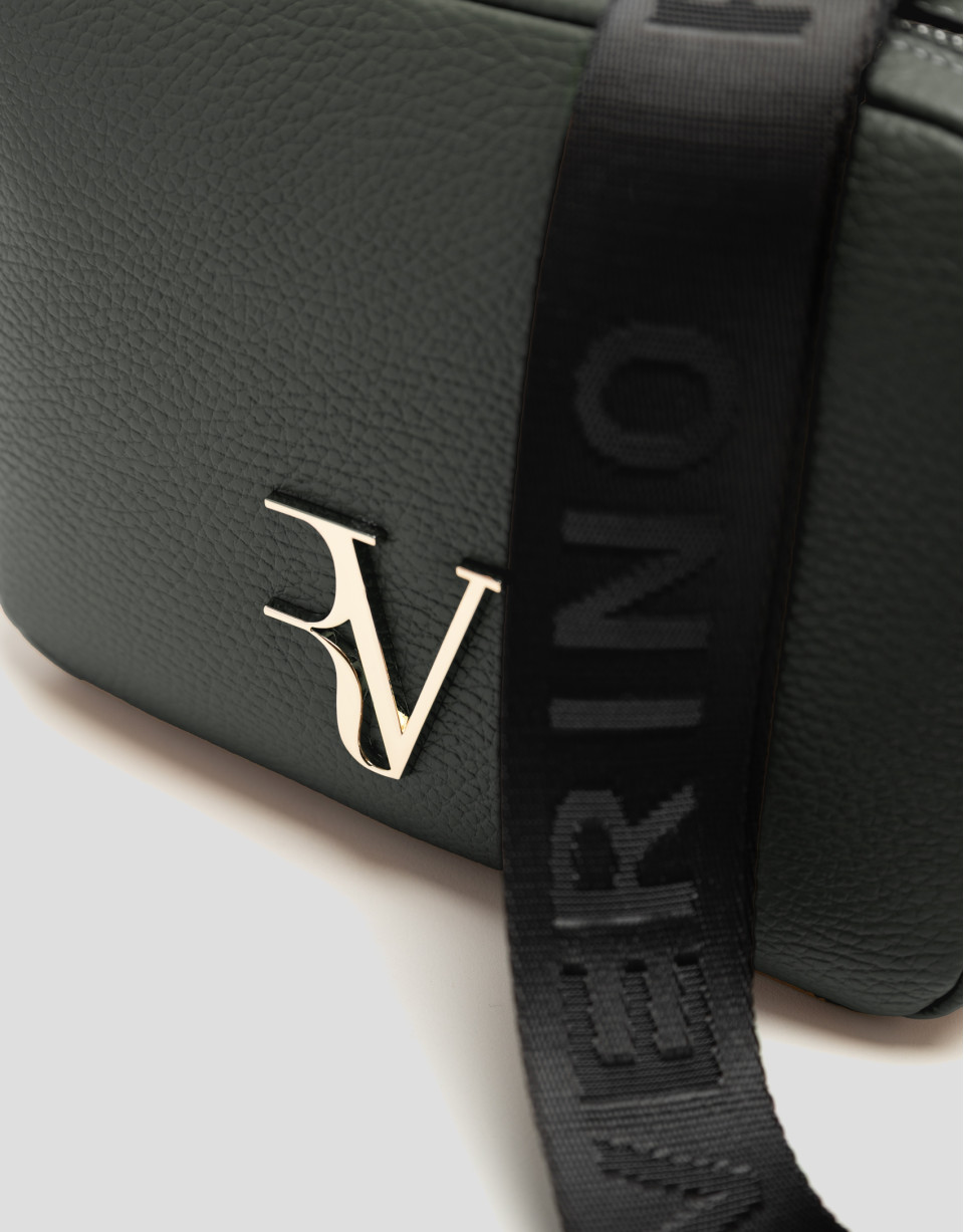 Bolso bandolera Thais piel verde - Mujer | Roberto Verino