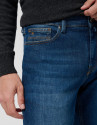 Men's regular medium blue denim pants. - Man | Roberto Verino