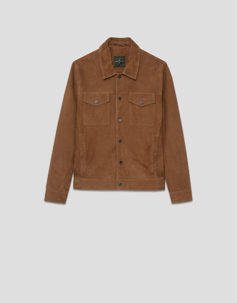 Tan suede jacket - Verano -  | Roberto Verino