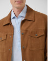 Tan suede jacket - Verano -  | Roberto Verino
