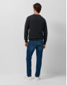 Jersey lana/cashmere gris oscuro - Hombre | Roberto Verino