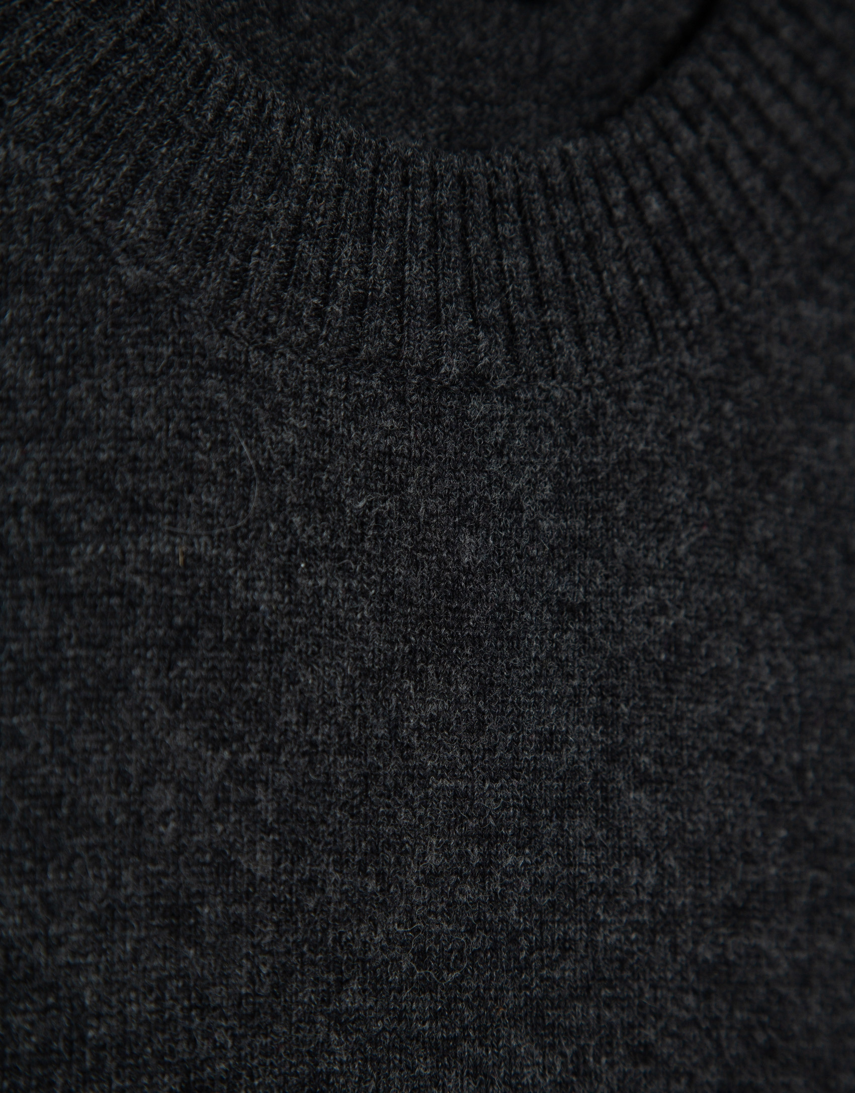 Jersey lana/cashmere gris oscuro - Hombre | Roberto Verino