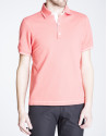 Polo coral piqué 