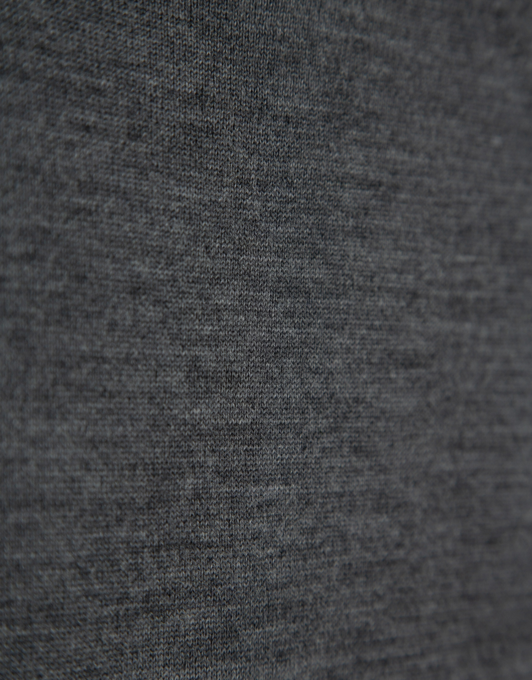 Jersey cuello cisne lana gris melange - Hombre | Roberto Verino