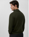 Chaqueta cremallera lisa color caqui - Hombre | Roberto Verino