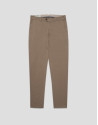 Mink-coloured dyed chino trousers - Gifts | Roberto Verino