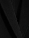 Black double-sided oversized long coat - Woman | Roberto Verino